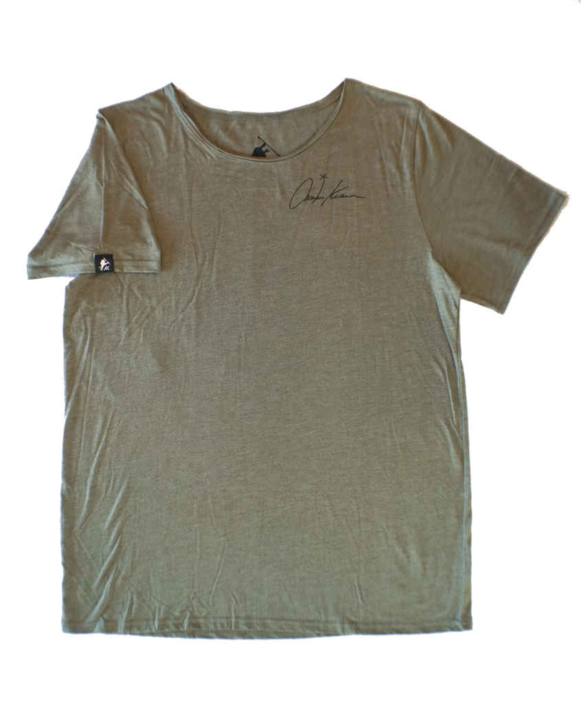Low Neck Signature Palm Tee