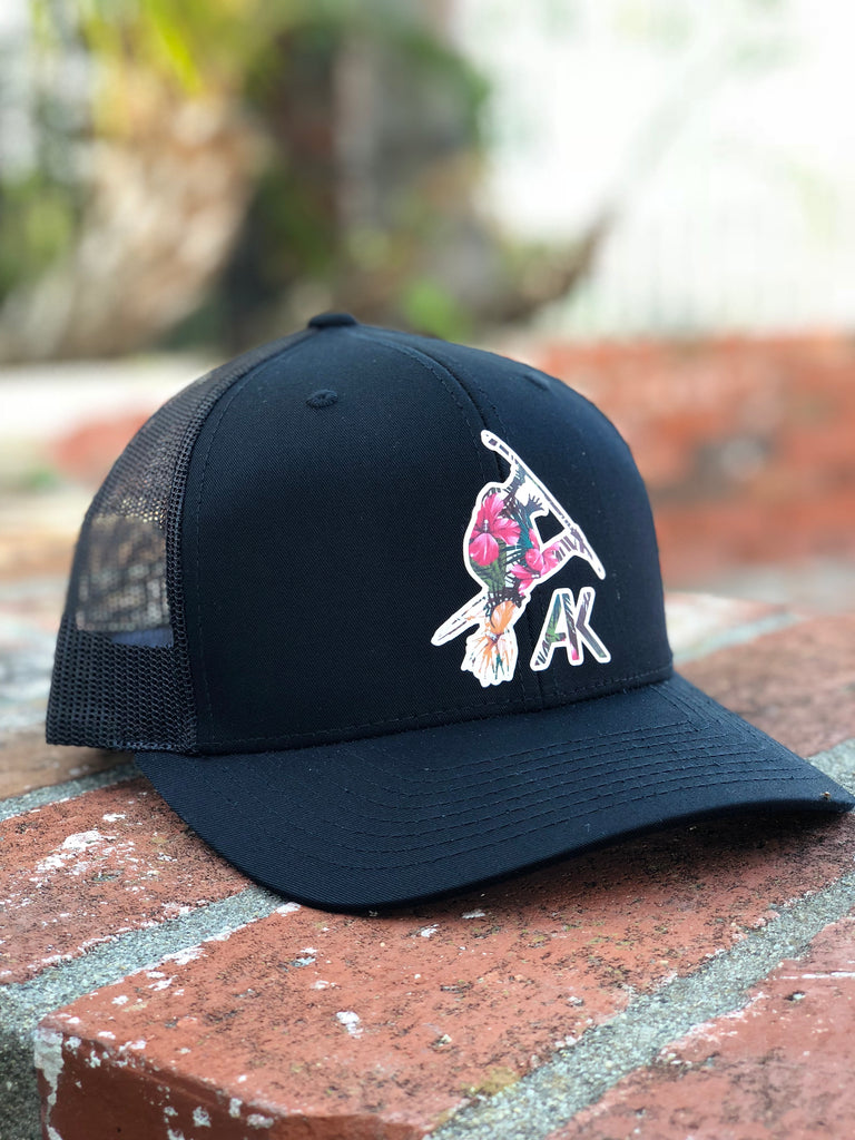 Aloha Trucker Snapback - Black/Black