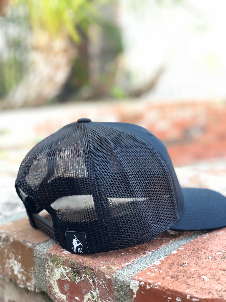 Aloha Trucker Snapback - Black/Black